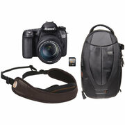 Canon EOS 70D Body/w Quicken 200 Sling Bag Black + 32GB SDHC Card + The Industry Disgrace  - $1149.99 ($420.00 off)