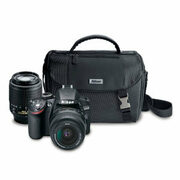 Nikon D3200 24.2MP DSLR Camera Bundle With 18-55mm VR II Lens, DX 55-200mm VR Lens, And Bonus Gadget Bag - $699.99 ($150.00 off)