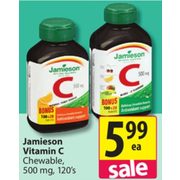 Jamieson Vitamin C - $5.99
