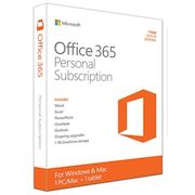 Microsoft Office 365 Personal, 1 PC or Mac + 1 Tablet, 1-Year subscription w/ Purchase - $49.00