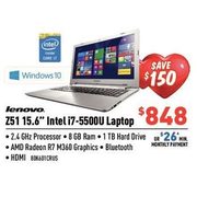 Lenovo Z51 15.6" Intel i7-5500U Laptop - $848.00 ($150.00 off)