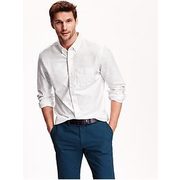 Men's Slim-fit Oxford Shirts - $26.50 ($3.44 Off)