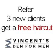 Refer 3 Clients Get A Free Haircut