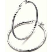 Sterling Silver Hoop Earrings - $14.99