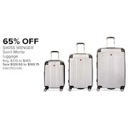Swiss Wenger Saint Moritz Luggage - From $129.50 (65% off)