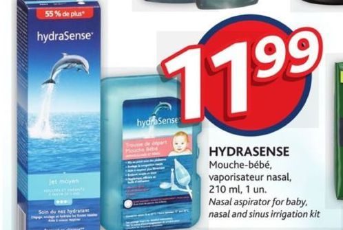 Brunet Hydrasense Nasal Aspirator For Baby Nasal And Sinus Irrigation Kit Redflagdeals Com