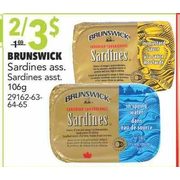 Brunswick Sardines  - 2/$3.00