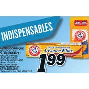 Arm & Hammer Anti-Perspirant Or Toothpaste - $1.99