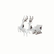 4' 2 Deers With Sleigh - $158.00