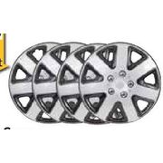 4 PC  Wheel Covers - 15in - $29.99/set