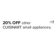 Cuisinart Small Appliances - 20% off
