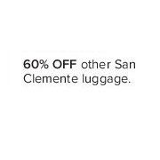 Other San Clemente Luggage - 60% off