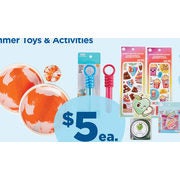Kid's Summer Toys & Activities - $5.00