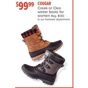 cougar winter boots the bay