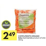 Compliments Organic Baby-Cut Carrots - $2.49