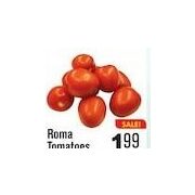 Roma Tomatoes - $1.99/lb