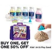 Kids Art & Play Sand - BOGO 50% off