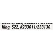 Beautyrest King Sheet Set - $22.00