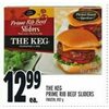 The Keg Prime Rib Beef Sliders - $12.99