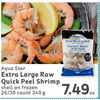 Aqua Star Extra Large Raw Quick Peel Shrimp - $7.49