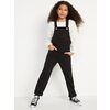Slouchy Straight Black-Wash Jean Overalls For Girls - $29.97 ($20.02 Off)