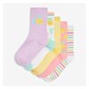 Kid Girls' 5 Pack Crew Socks In Yellow - $5.94 ($2.06 Off)