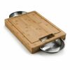 Napoleon Cutting Board With Stainless Steel Bowls - $64.99