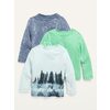 Unisex Long-Sleeve T-Shirt 3-Pack For Toddler - $18.00 ($3.00 Off)