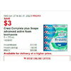 Crest Complete Plus Scope Advanced Active Foam Toothpaste - $10.99 ($3.00 off)