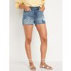 High-Waisted O.g. Straight Patchwork Cut-Off Jean Shorts For Women -- 3-Inch Inseam - $44.00 ($10.99 Off)