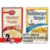 Betty Crocker Hamburgers Helper or Potatoes - 2/$5.00
