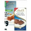 Lindt Vegan or No Sugar Added Chocolate Bar - $5.79