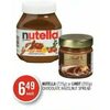 Nutella Or Lindt Chocolate Hazelnut Spread - $6.49