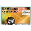 Samsung 75" UHD 4K Smart Crystal Display TV - $1298.00 ($600.00 off)
