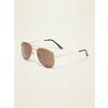 Gender-Neutral Wire-Frame Aviator Sunglasses For Adults - $18.00 ($4.99 Off)