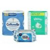 Cottonelle Cleancare or Comfort Care Bathroom Tissue Mega Kleenex Facial Tissues or Cottonelle Moist Wipes  - $6.99