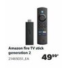 Amazon Fire Tv Stick Generation 2 - $49.99