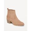 Faux-Suede Western Ankle Boots For Women - $49.00 ($5.99 Off)