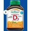 Jamieson Chewable Vitamin D3 2,500 IU  - $9.99