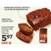 Longo's Pumpkin Chocolate Chip Loaf Cake - $5.97 ($1.00 off)