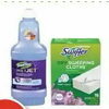 Swiffer Wet Jet Solution, Sweeper Wet or Dry Cloth Refills - $6.99
