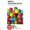 M&m's Chocolate Candy - $2.17/100g (15% off)