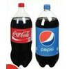 Coca-Cola or Pepsi Beverages - $2.79
