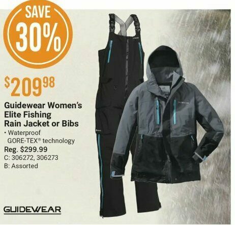 Bass Pro Shops: Guidewear Women's Elite Fishing Rain Jacket or
