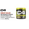 C4 Pre-Workout Powder Or Supplement Mix - $29.99